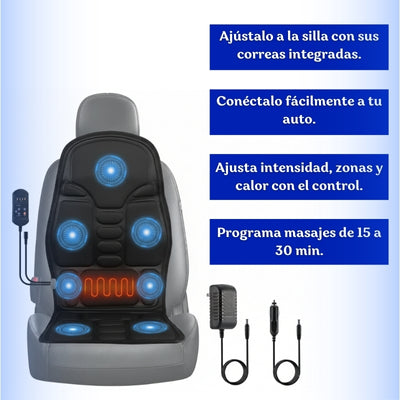 Cojín Masajeador para Carro
